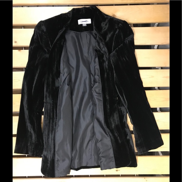 Calvin Klein Plus Velvet Front Clasp Jacket,NWOT - Picture 7 of 11